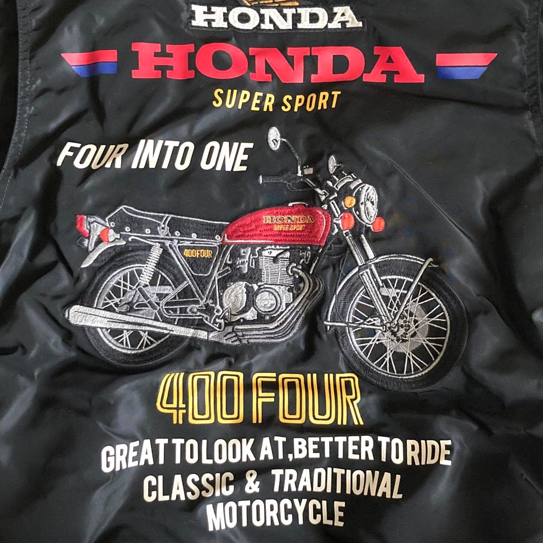[Honda×JACKROSE] CB400 FOUR 中綿MA-1ジャケット