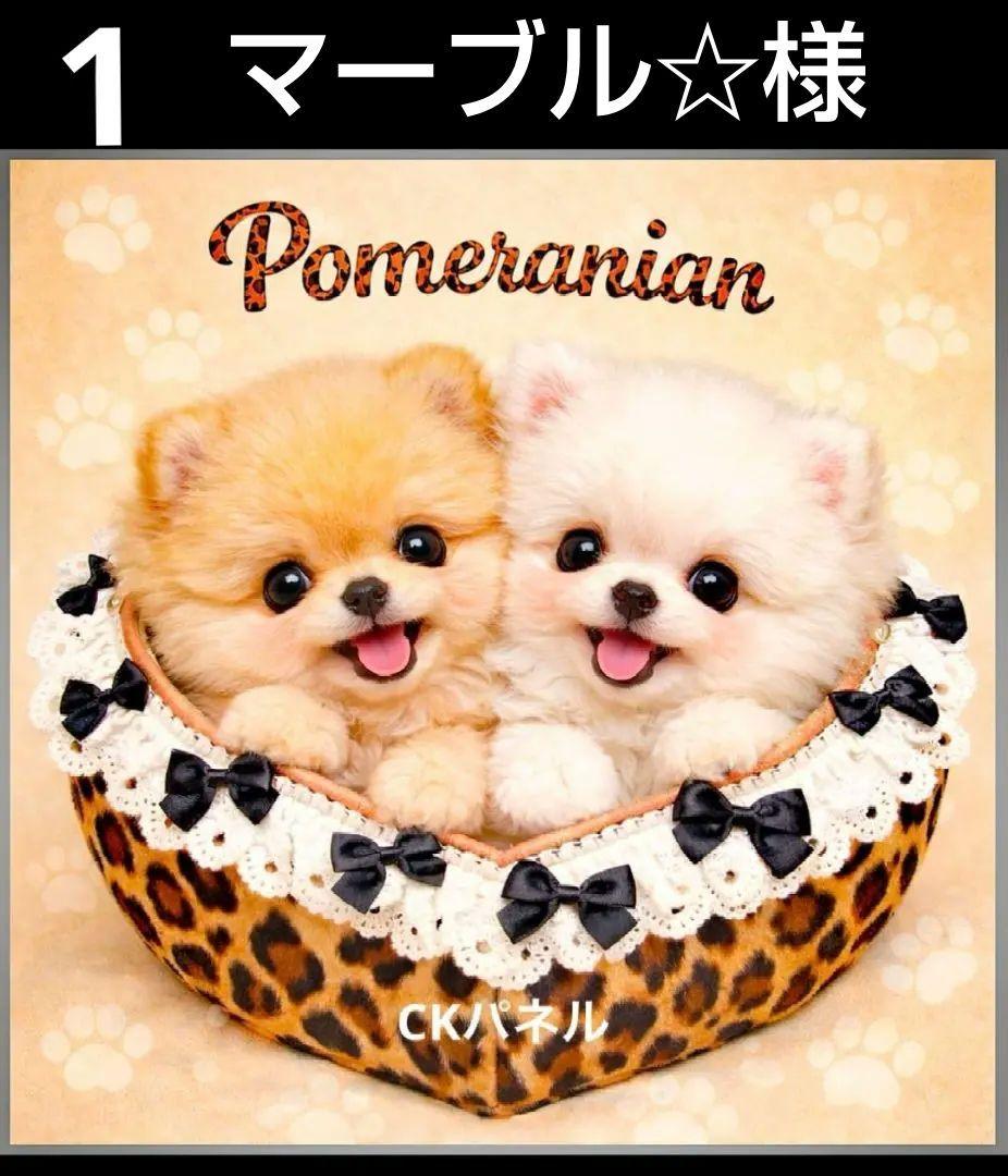 オーダーページ　ハンカチ　334 ワンコ柄　1/19　ハンドメイド