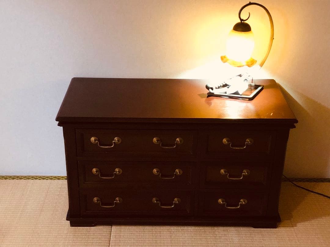 【格安出品！】アンティークでお洒落なチェスト　画像で見るより小さめです 2