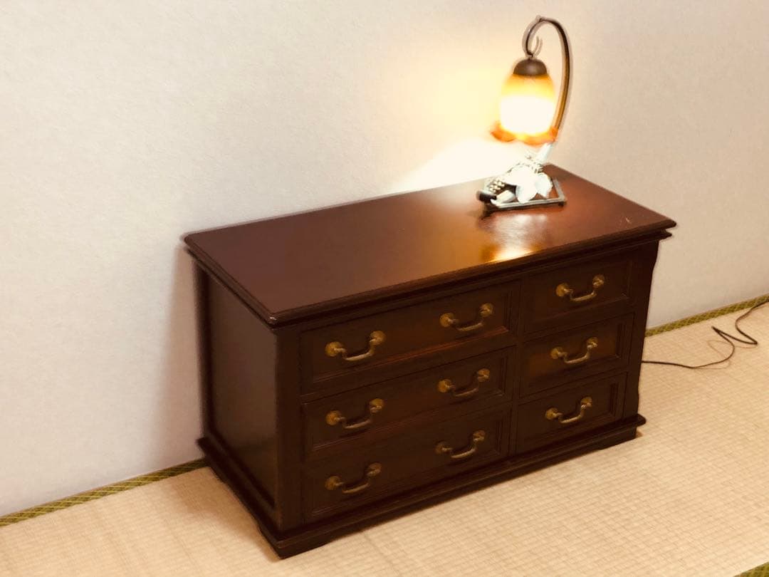 【格安出品！】アンティークでお洒落なチェスト　画像で見るより小さめです 2