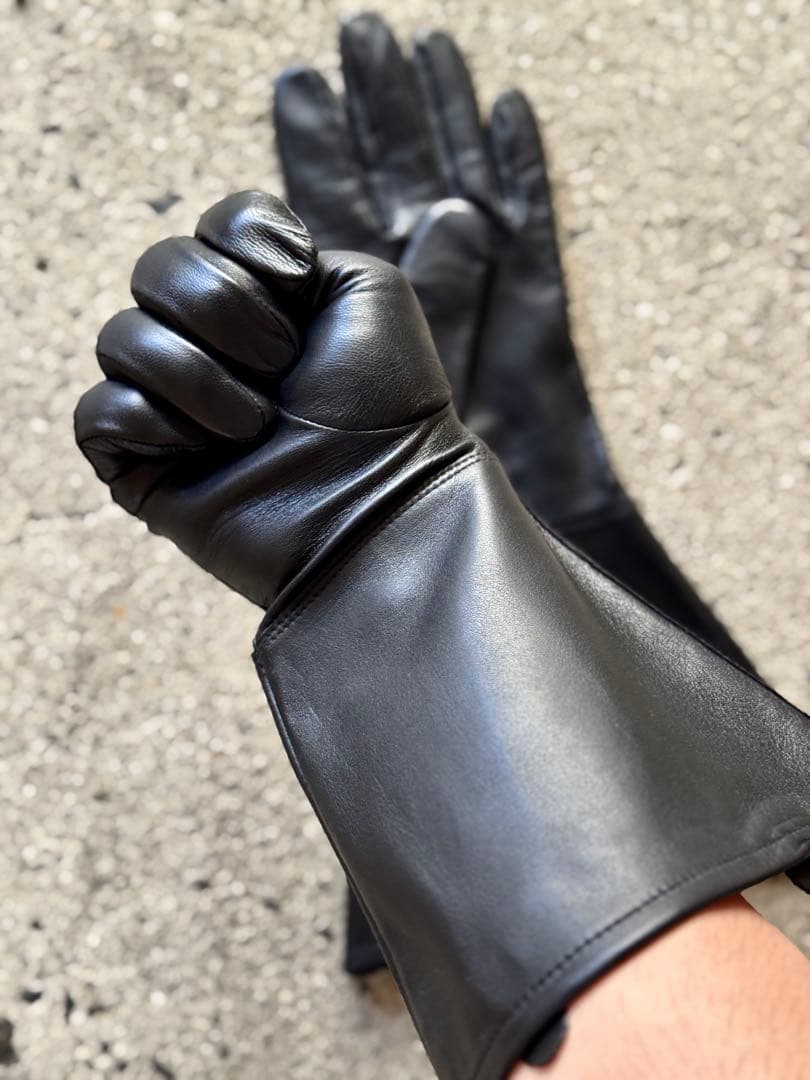 希少 Tough gloves レザーガントレットグローブ サイズ 6
