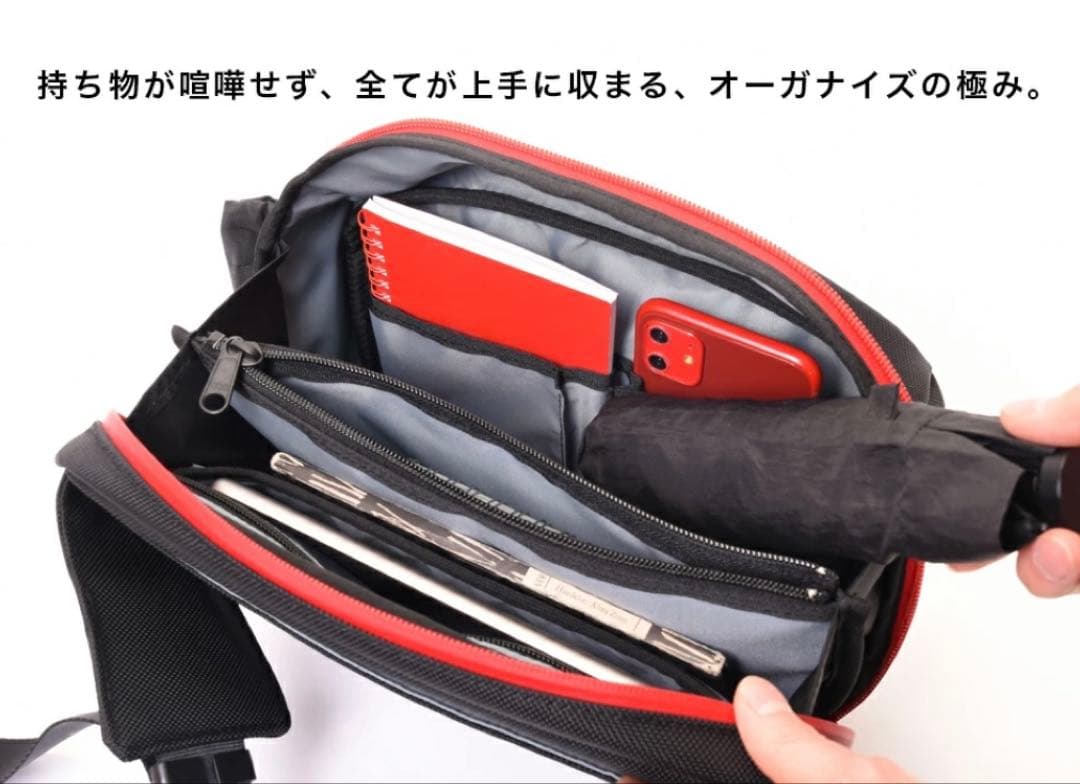 【良品】SEAL オーガナイザー ウエストバッグ(ワンショルダーバッグ)