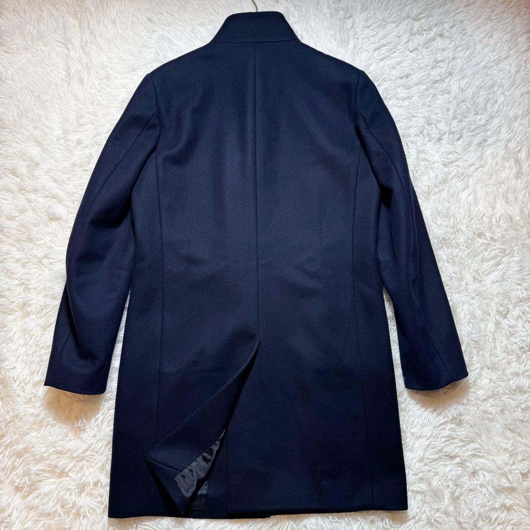 パンキー様極美品 Theory セオリー カシミヤ混 スタンドカラーコートBEL