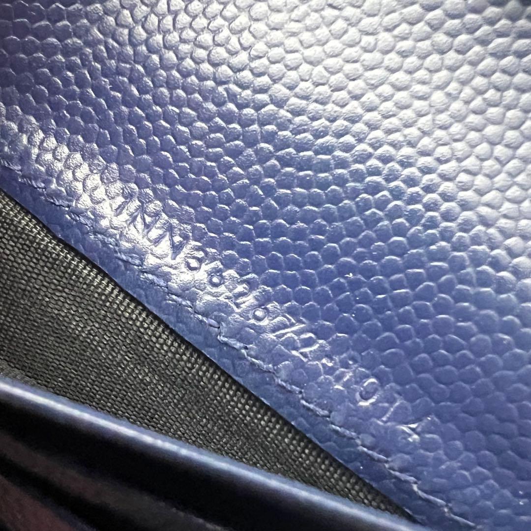 106 美品 SAINTLAURENT イヴサンローラン 3つ折り財布