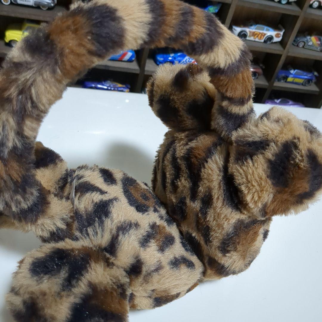 めい！ ディズニーリゾート ヒョウ柄 イヤーマフ 耳あて！