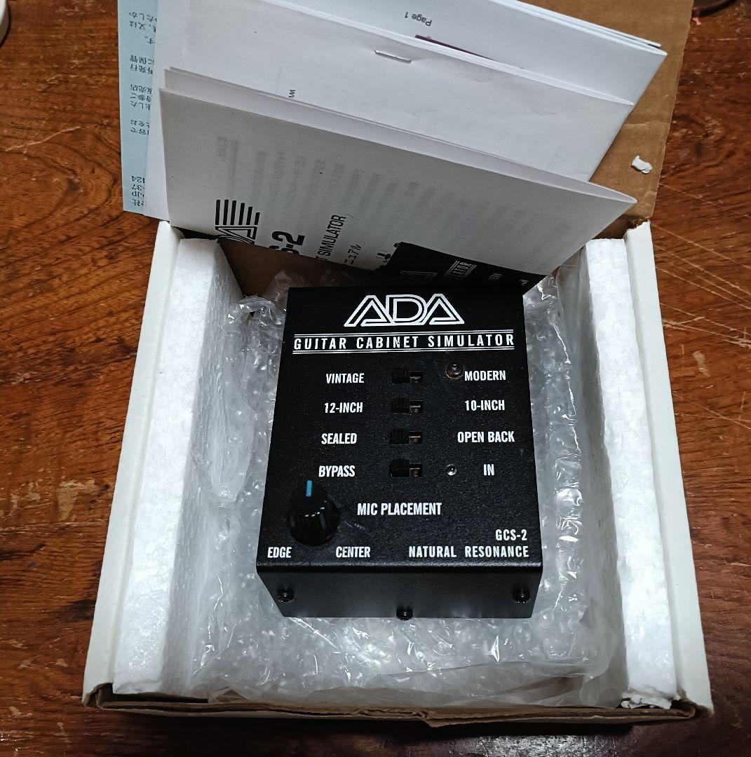 ギター ADA guitar cabinet simulator GCS-2