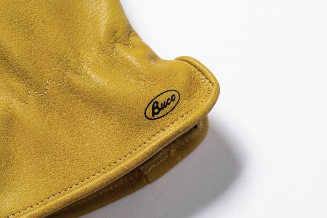 ブコ HORSEHIDE MOTORCYCLE GLOVE YELLOW (9)