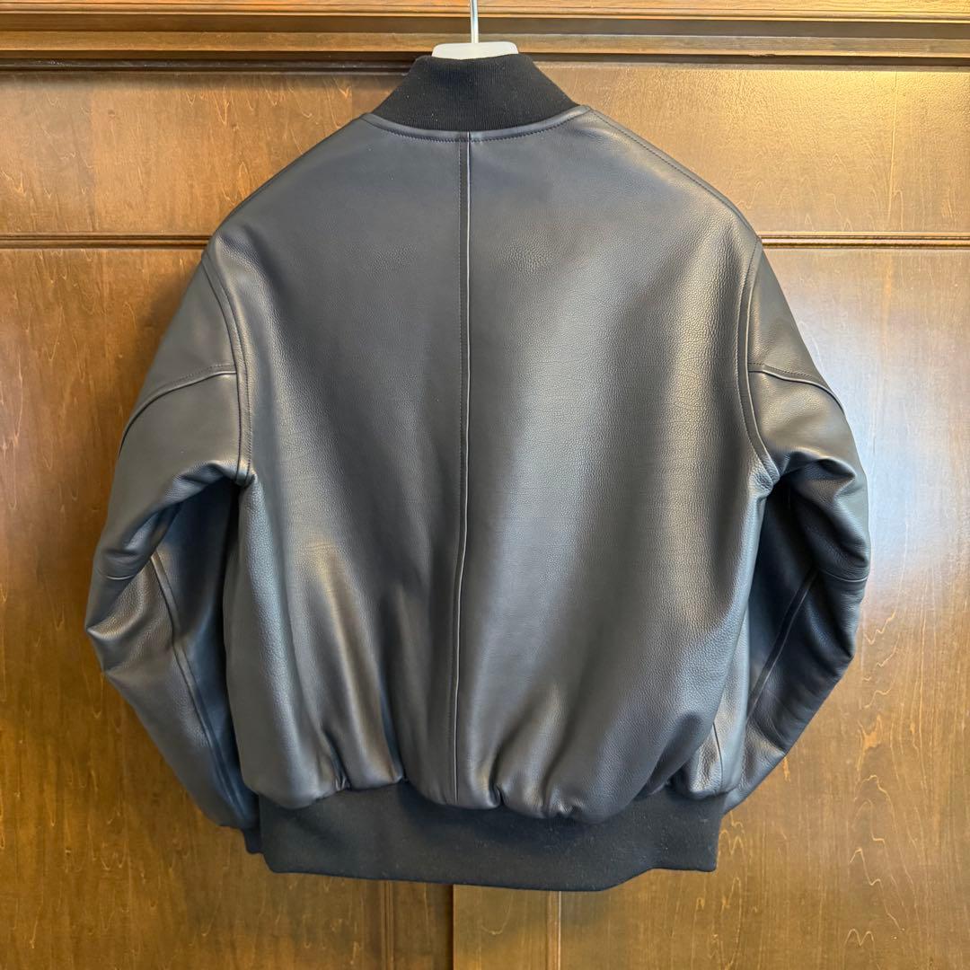 A.PRESSSE アプレッセ Leather Award Jacket
