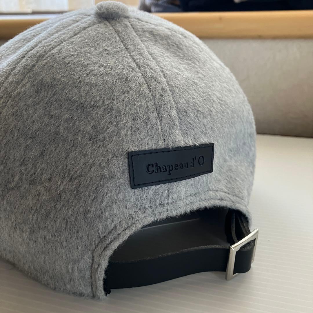 Chapeau d' O キャップ 帽子 グレー シャポードオー