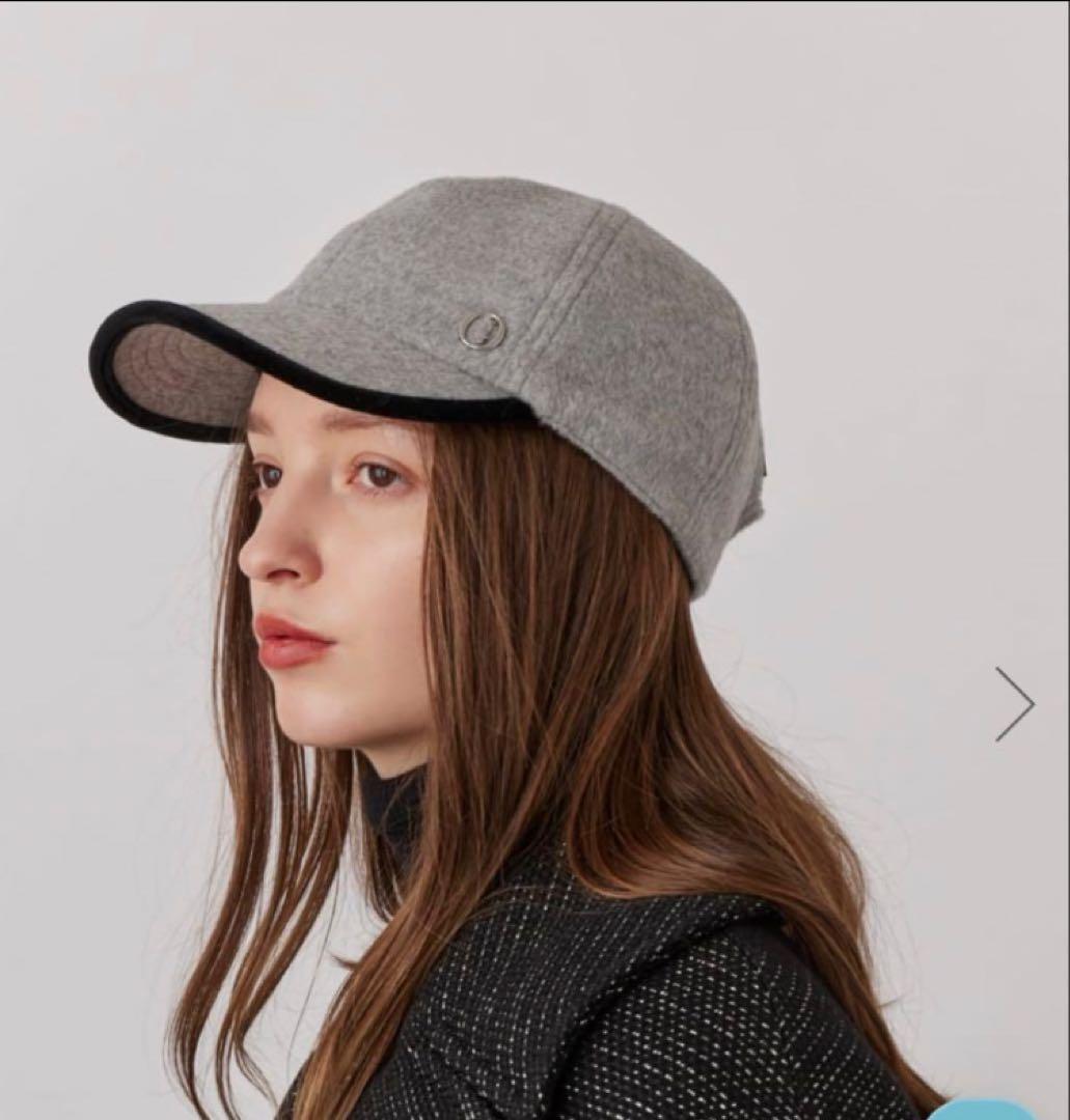 Chapeau d' O キャップ 帽子 グレー シャポードオー