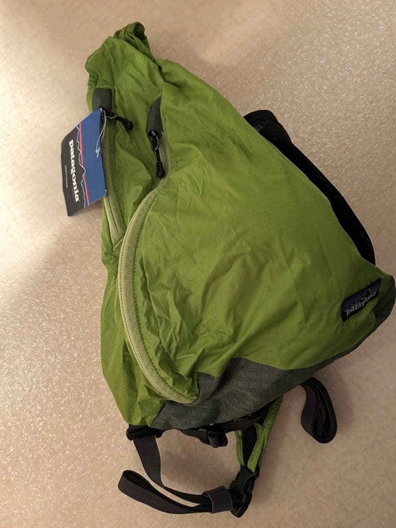 【希少】【新品】patagonia ボディバッグ グリーン
