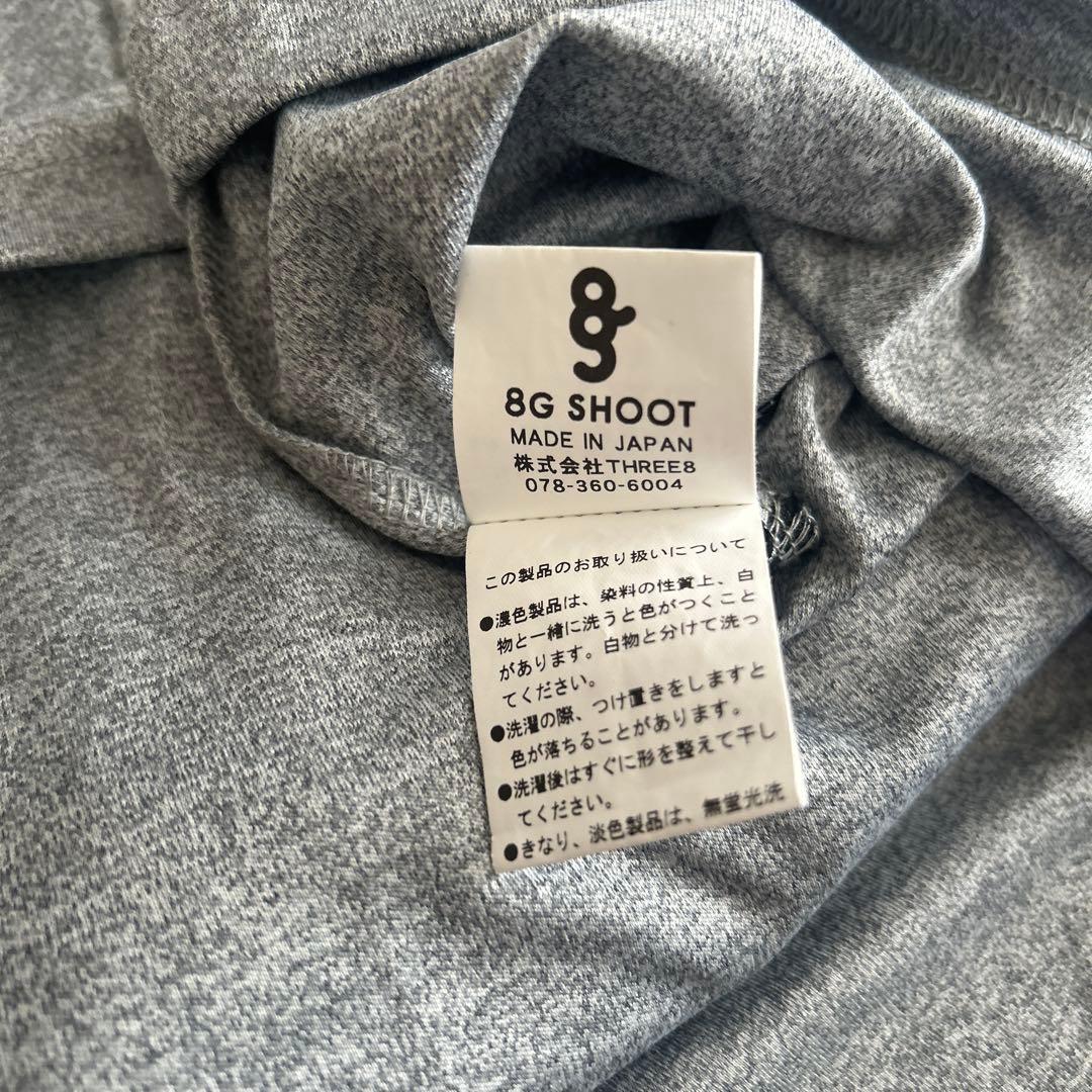 8G SHOOT ゴルフ長袖シャツ グレー