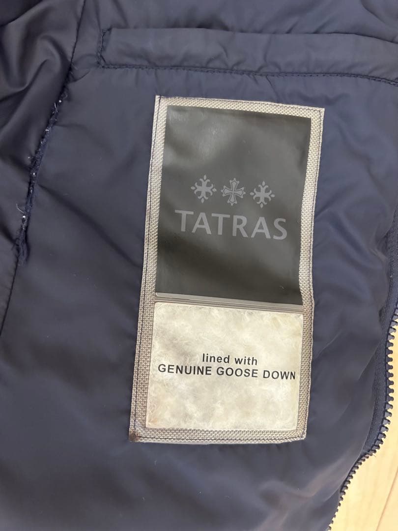 TATRAS ダウンコートネイビー サイズ1