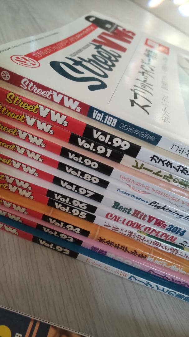 空冷VW BUS ビートル バス Street VW'S等 50冊くらい