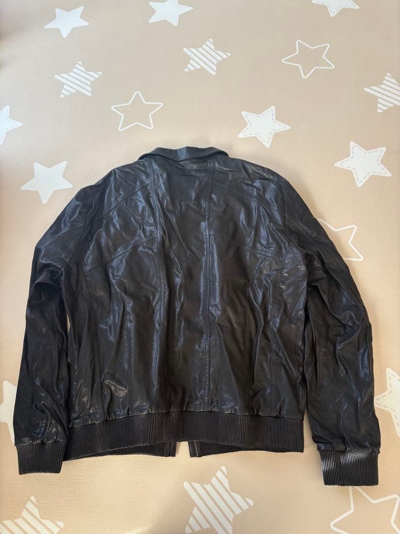 ARMANI COLLEZIONI レザージャケット