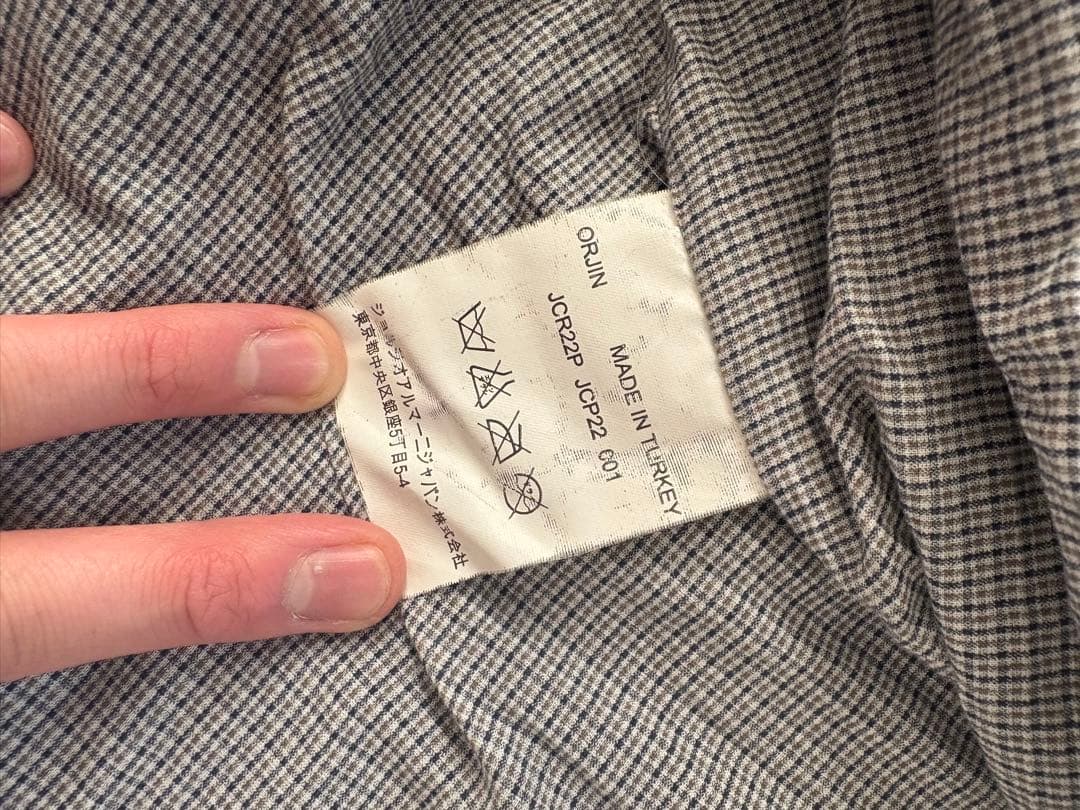 ARMANI COLLEZIONI レザージャケット