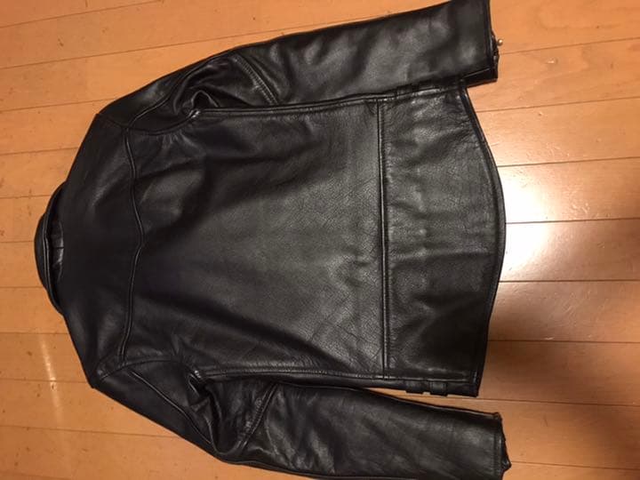 ダブルライダースジャケット　本革　アメリカで購入