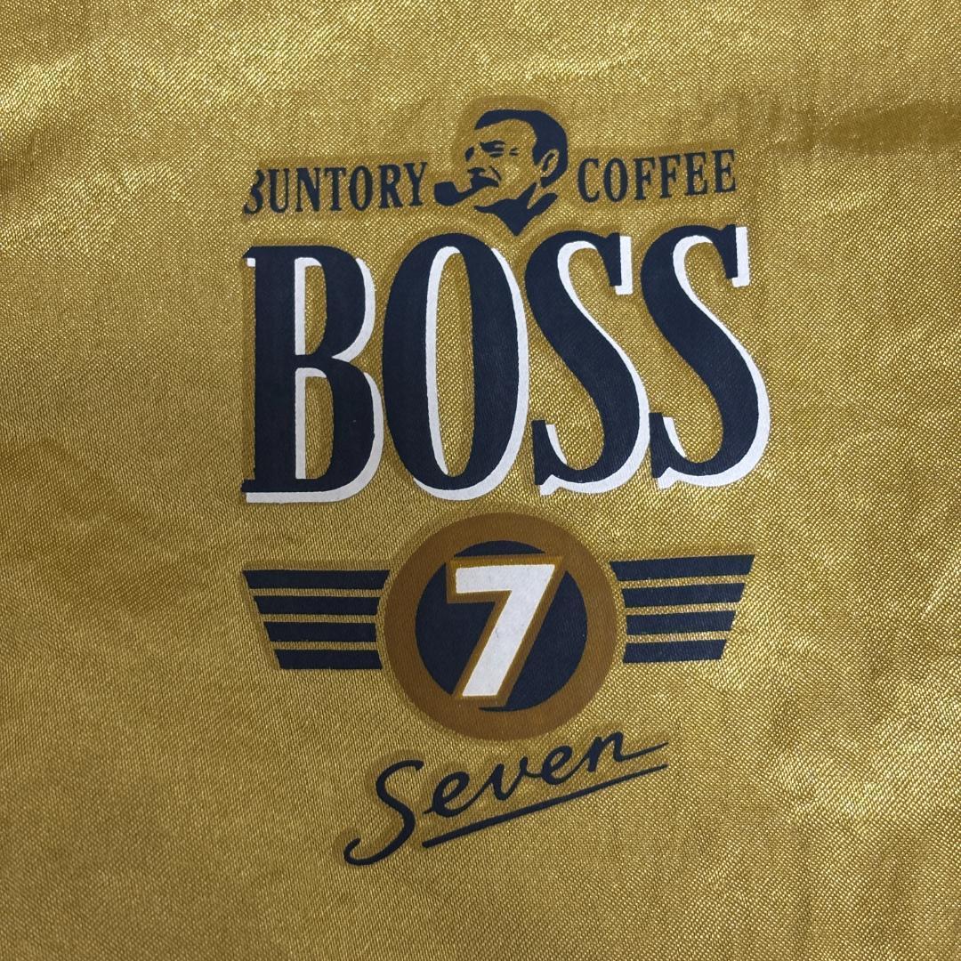 SUNTORY BOSS ボスジャン 金のBOSSジャン リバーシブル MA-1