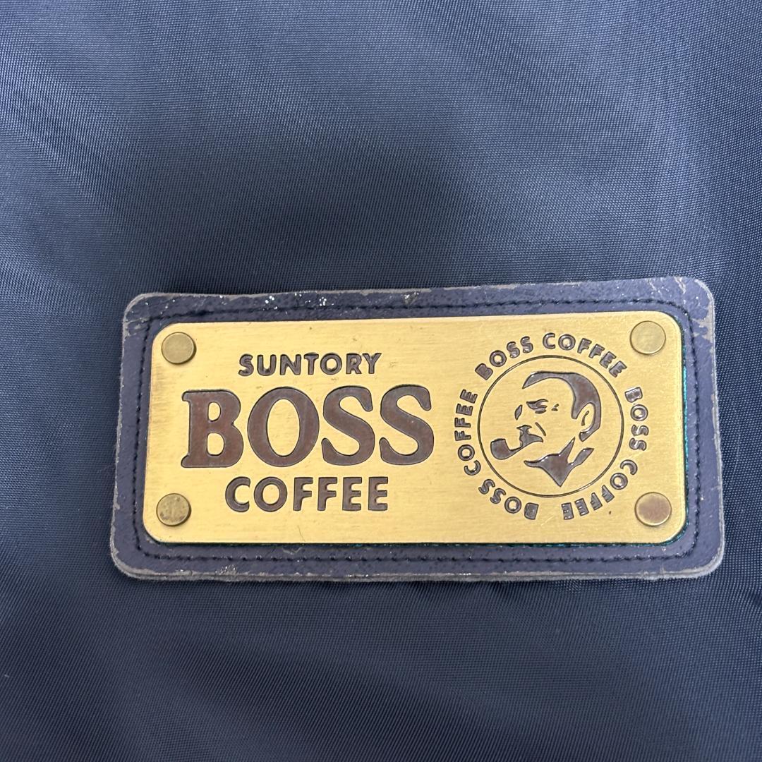 SUNTORY BOSS ボスジャン 金のBOSSジャン リバーシブル MA-1