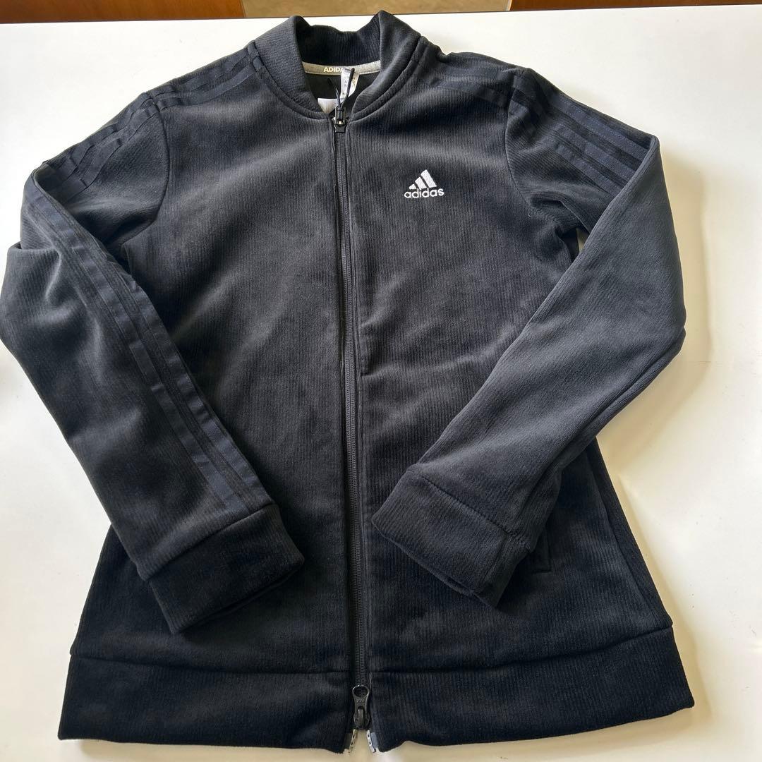 adidas ブラック　セットアップ　XS