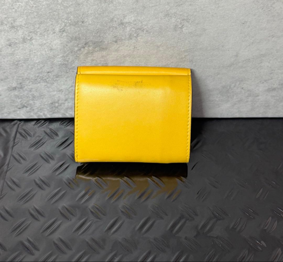 FENDI イエロー 三つ折り財布