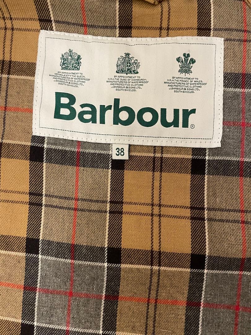Barbour OS BURGHLEY 38 グレー