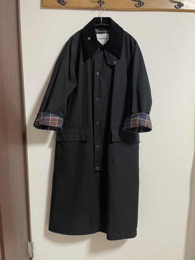バブアー × FREAK'S STORE別注BURGHLEYロングコート