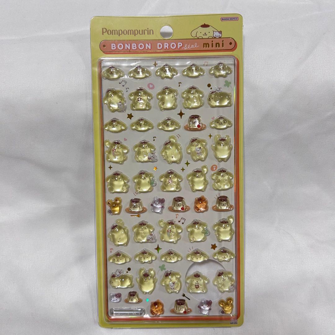 【正規品】サンリオ ボンボンドロップシール ミニ　7種セット