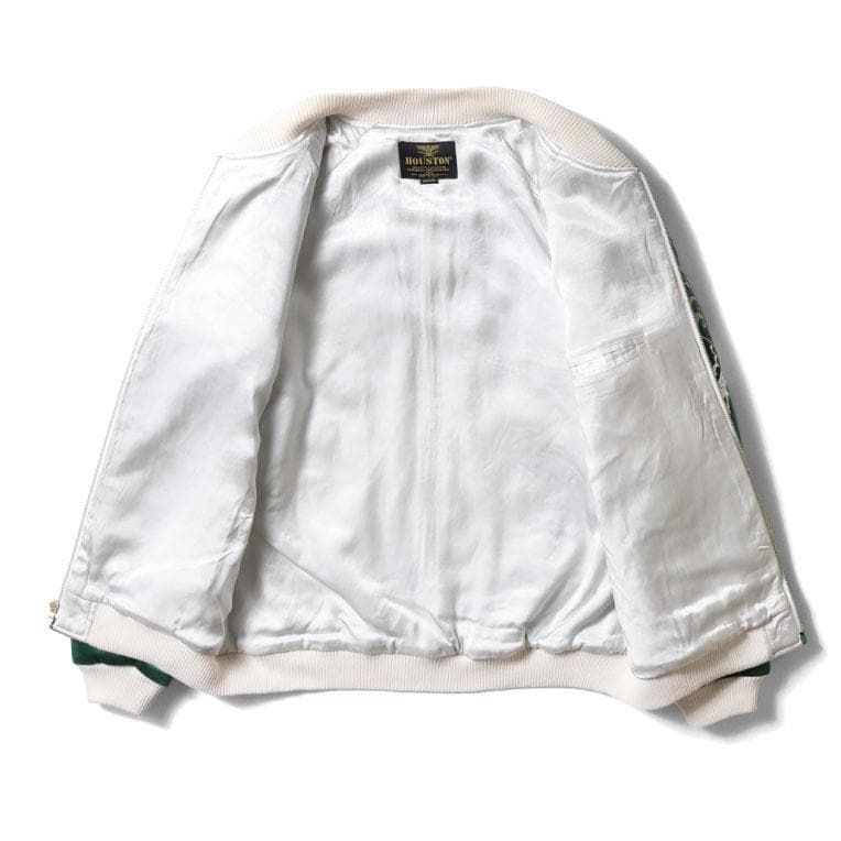 新品＊HOUSTON 別珍 スーベニアジャケット トナカイ柄 ネイビー XL