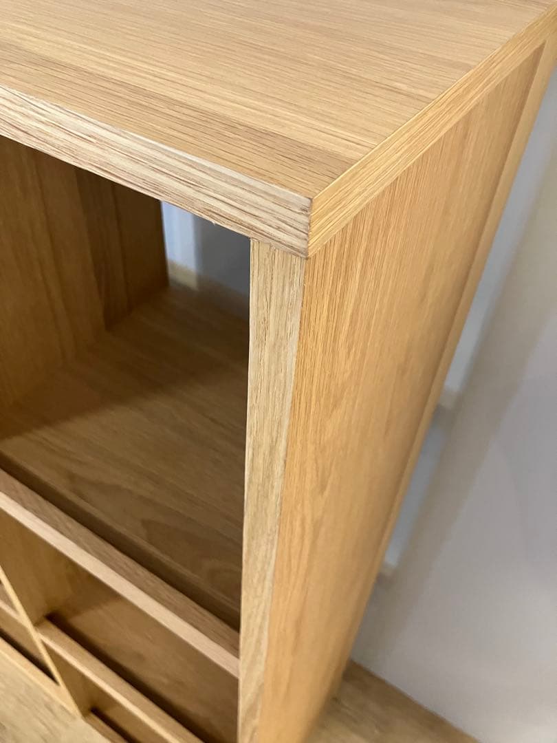 オーク材　シェルフ　展示品