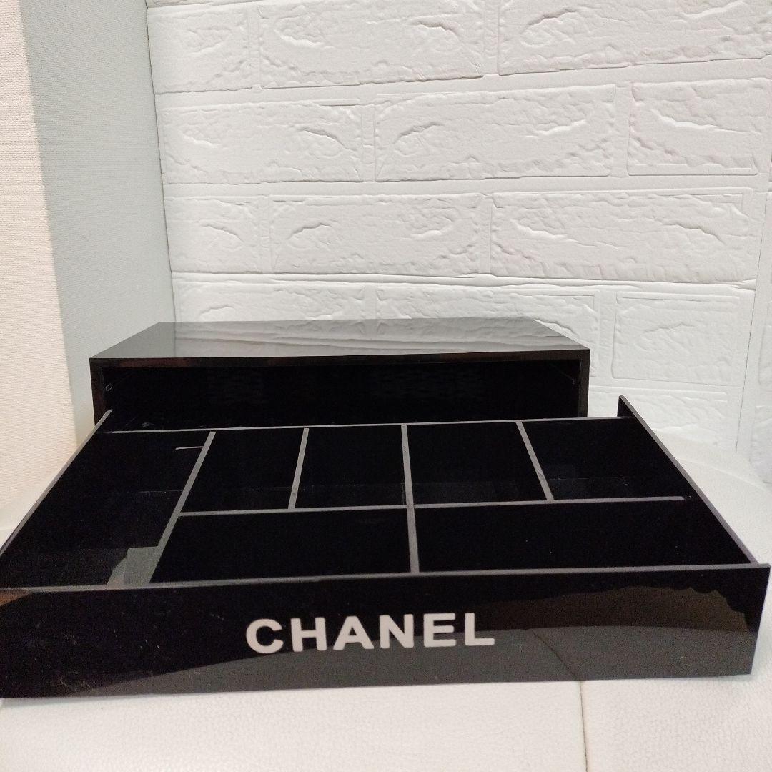 CHANELシャネル ノベルティ 引き出し式 小物入れ 　アクセサリーケース美品