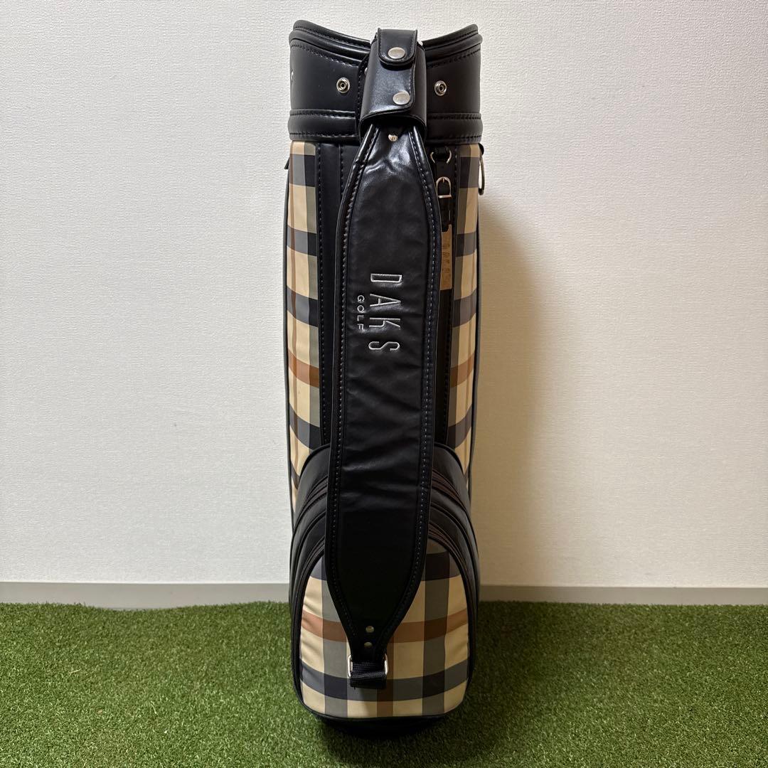 希少 DAKS ダックス キャディバッグ 英国御用達 チェック