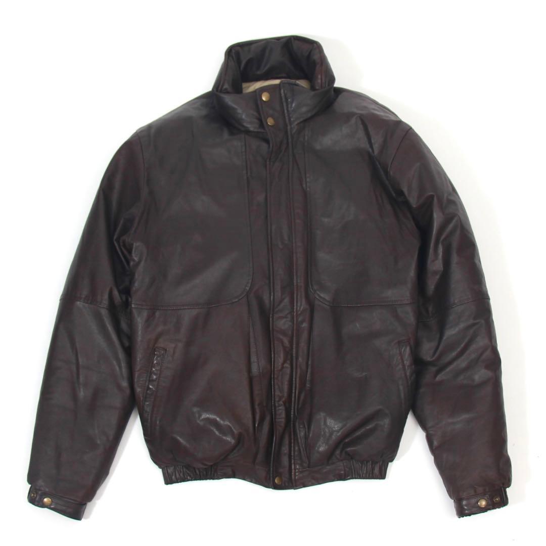 【名作】Eddie Bauer｜エディーバウアー レザーダウン Lサイズ