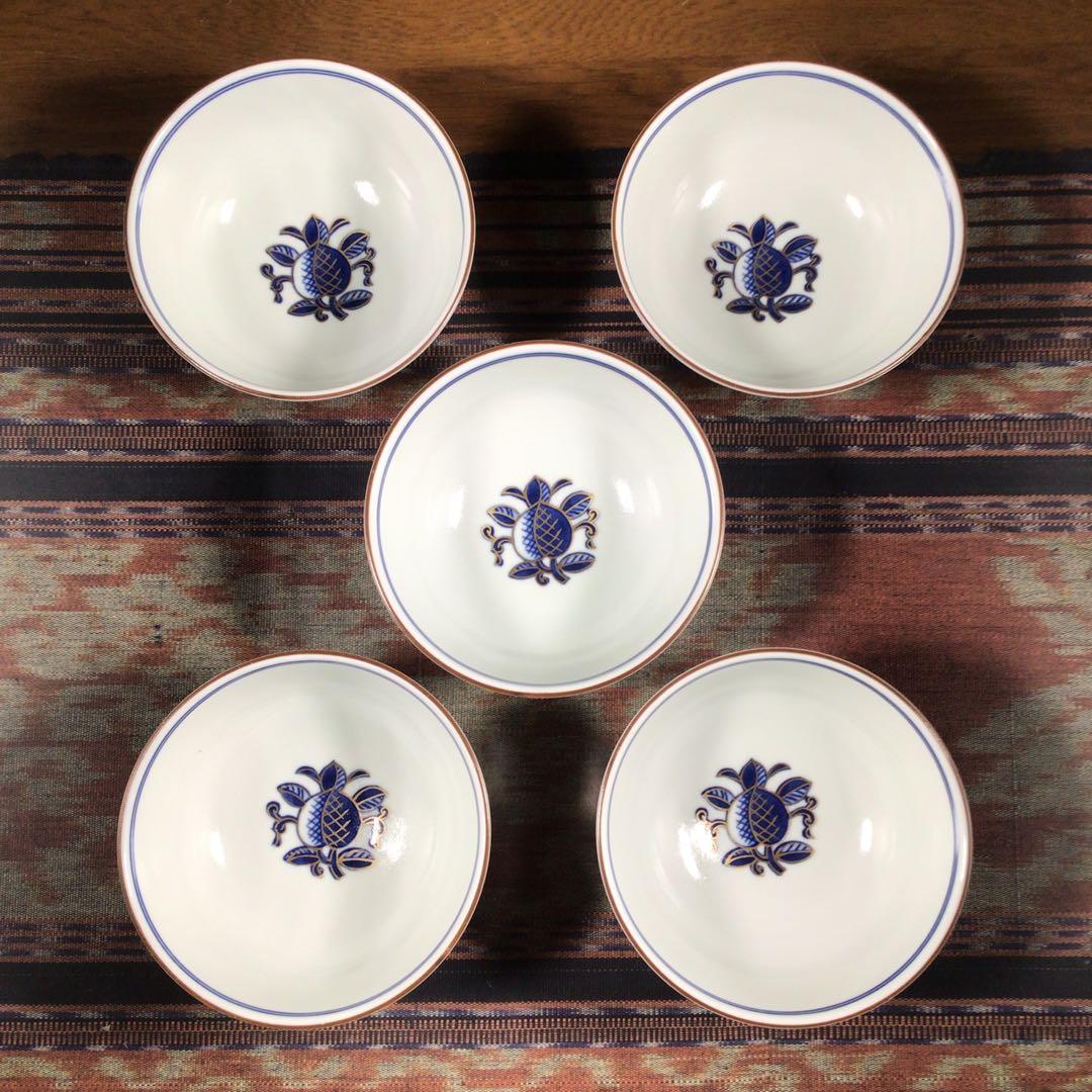 『季節のうー特価』　有田焼　渦福銘　ご飯茶碗　5杯