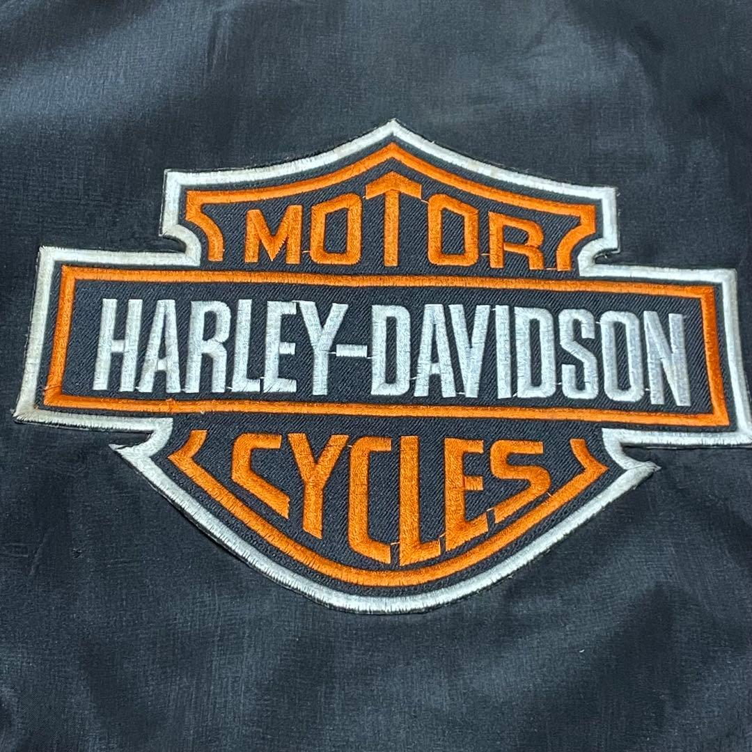 Harley-Davidson ハーレー　ブラック ナイロンジャケット