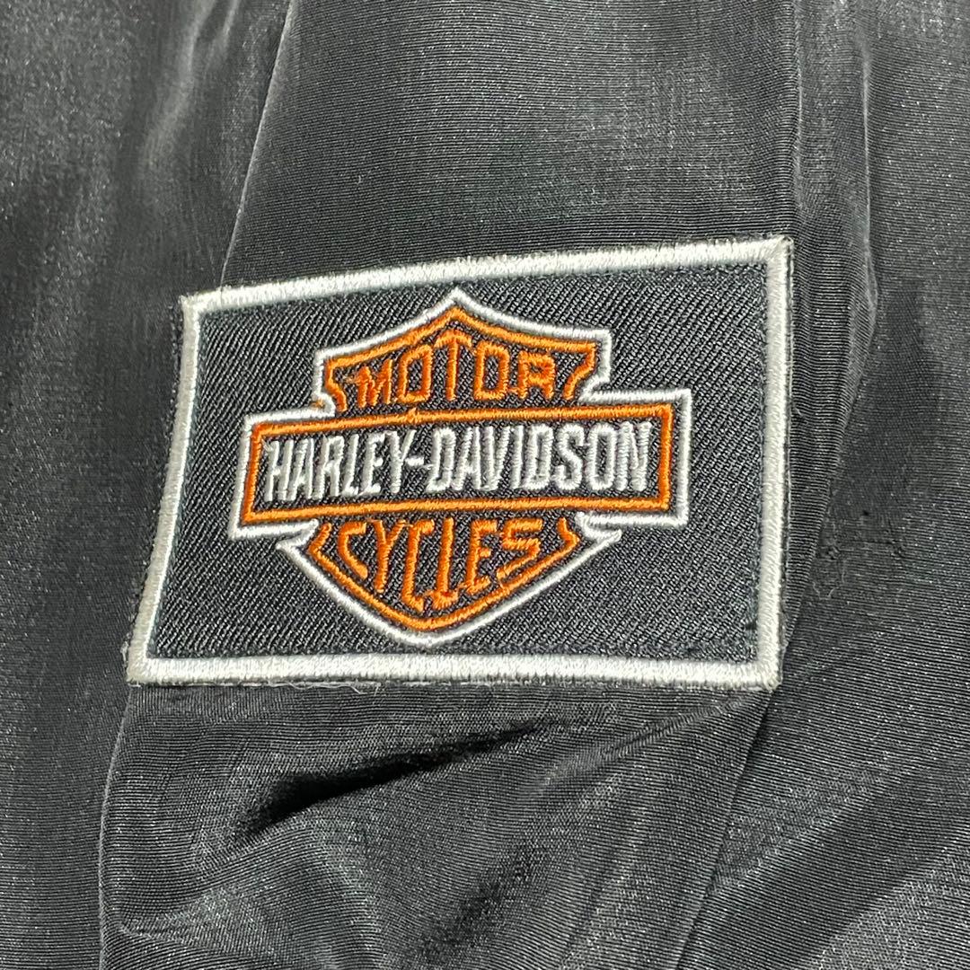 Harley-Davidson ハーレー　ブラック ナイロンジャケット