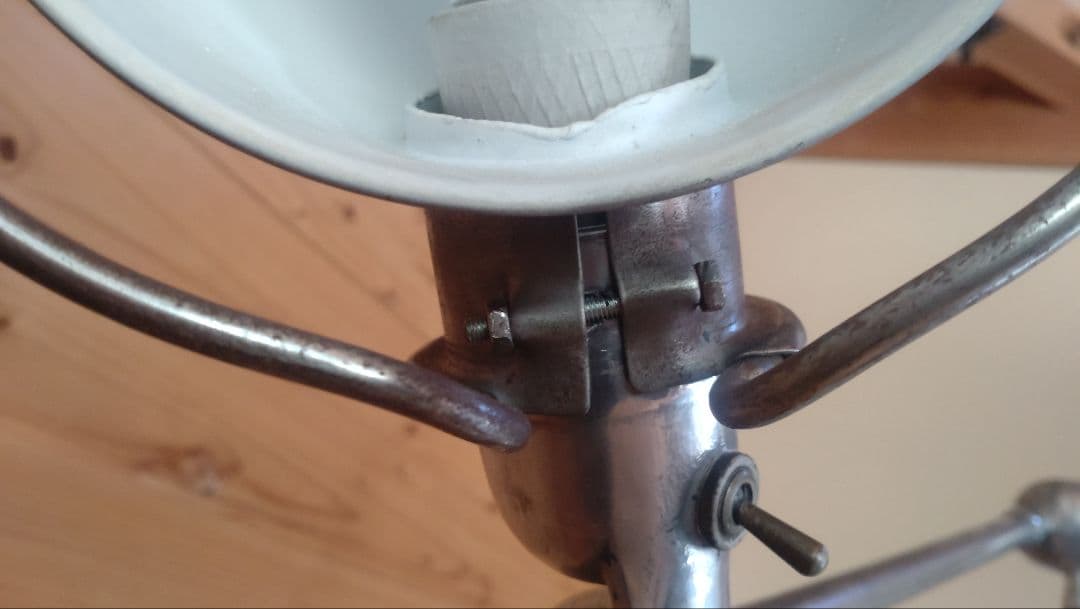 T*S様 ジェルデ ２アーム フロアランプ 照明 工業系 フランス ヴィンテージ