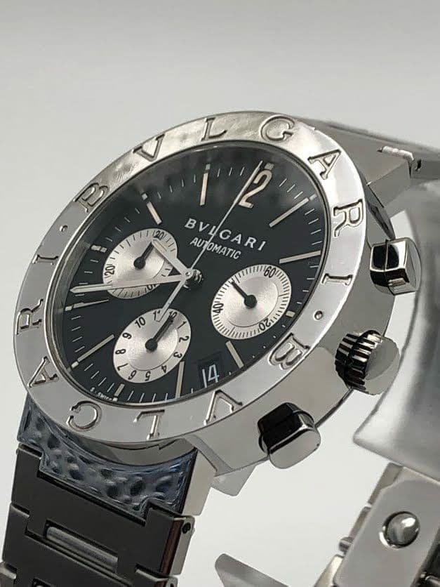 BVLGARI 　ブルガリブルガリ　自動巻き 　クロノグラフ 時計