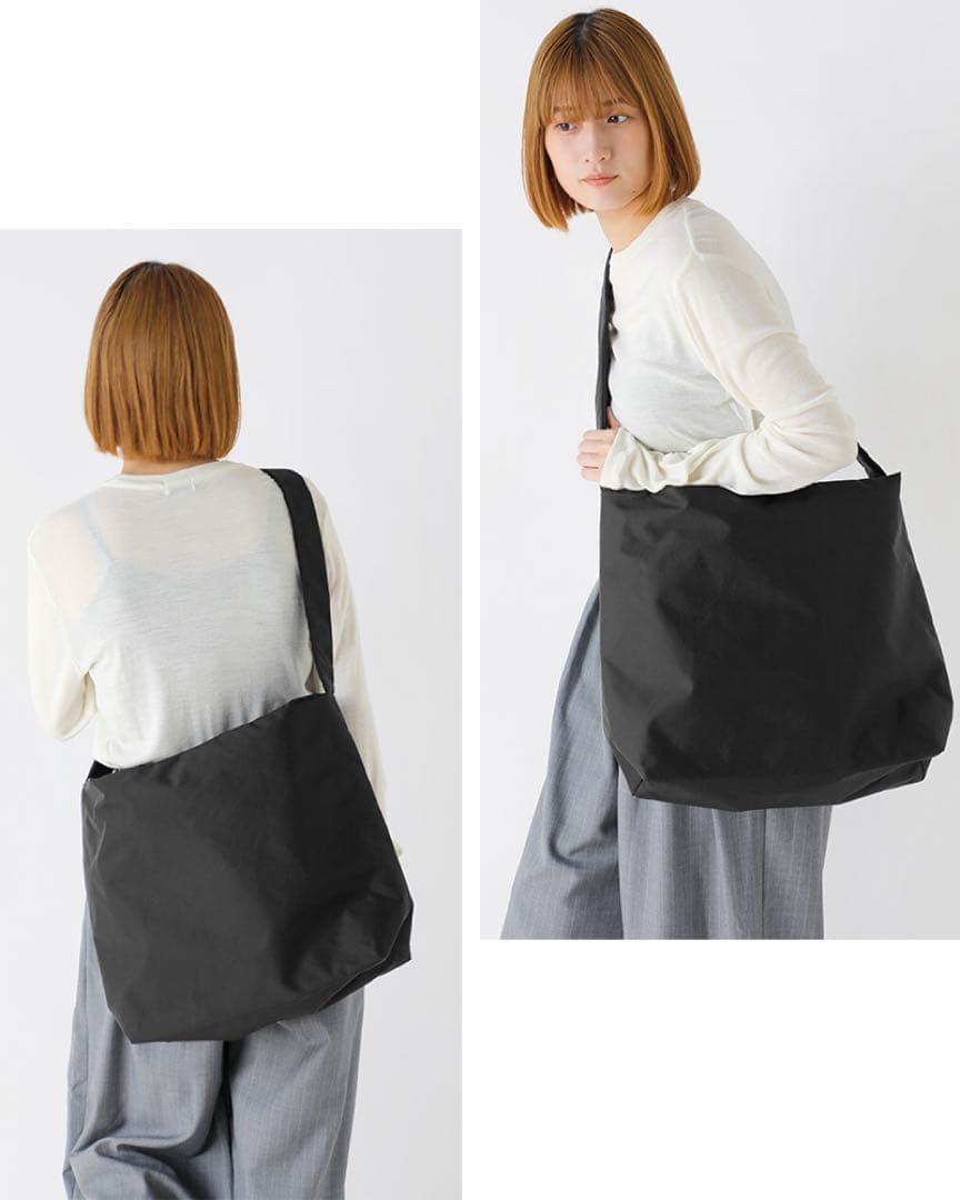 Aeta アエタ ナイロンショルダー トートバッグ Mサイズ