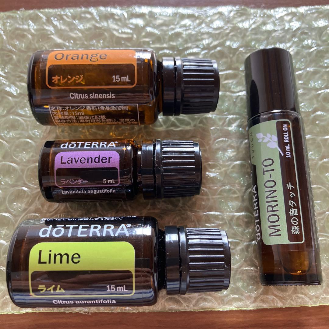 doTERRA ドテラ エッセンシャルオイル４点セット