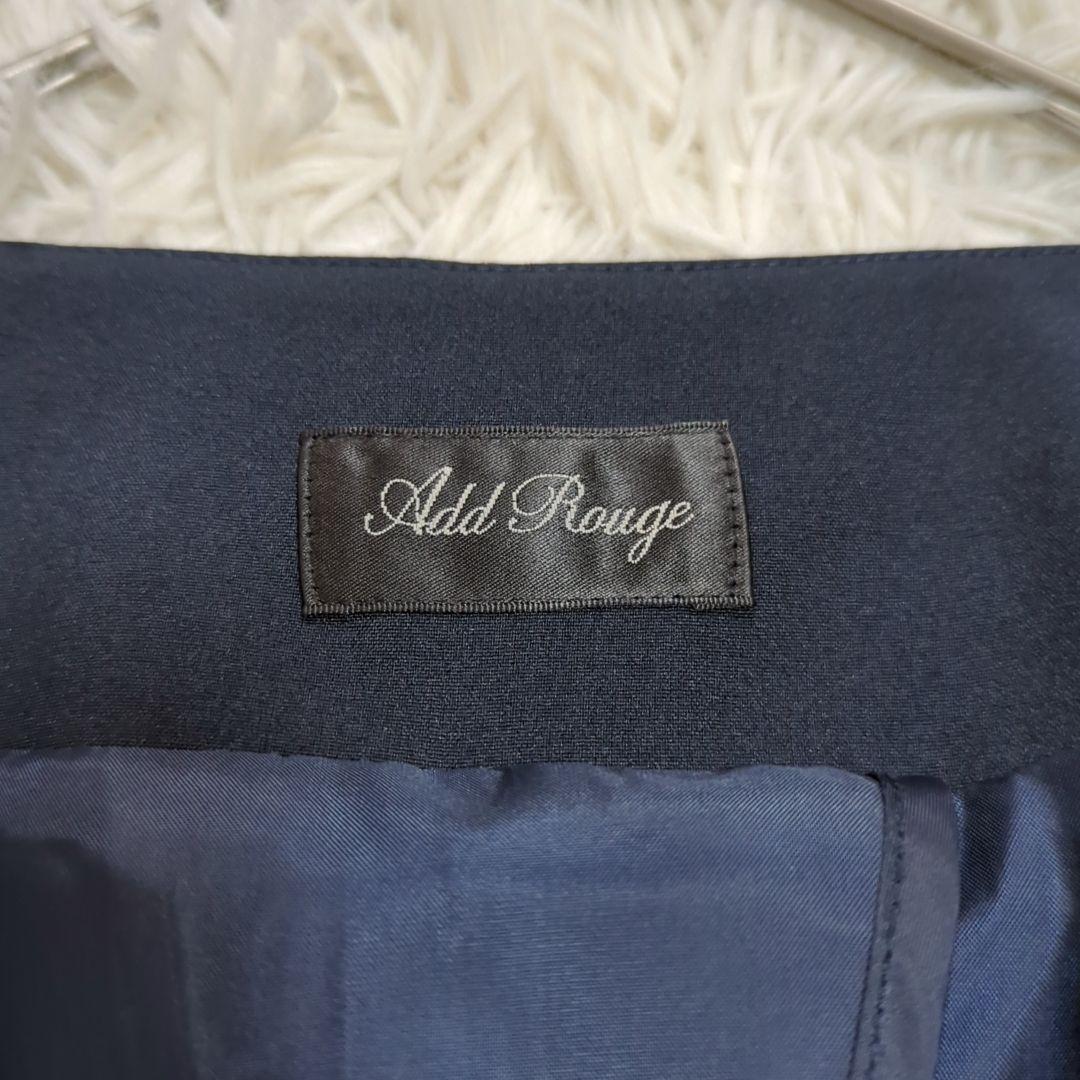 新品 アッドルージュ 15 ノーカラーパンツスーツ 洗える 大きいサイズ