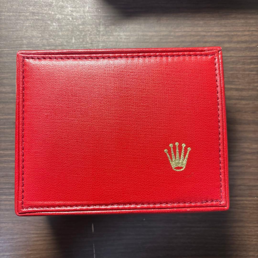 ROLEX 時計用レッド内外箱セット