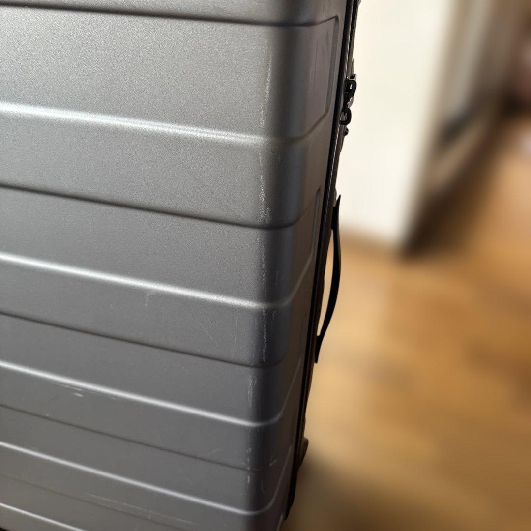 無印良品 キャリーケース（スーツケース）75Lグレー
