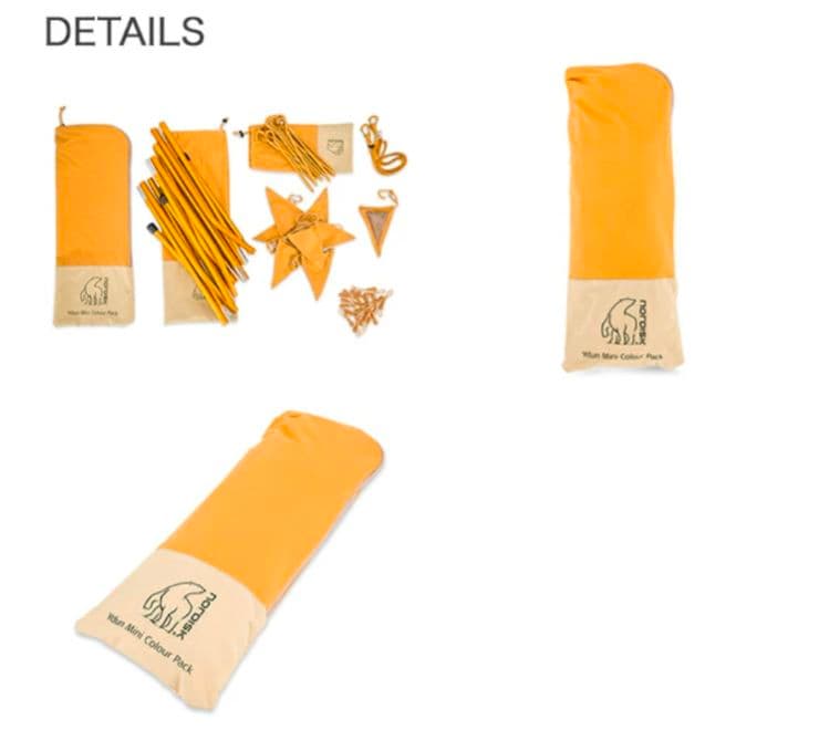 【新品】Ydun Mini Colour Pack - Mustard テント