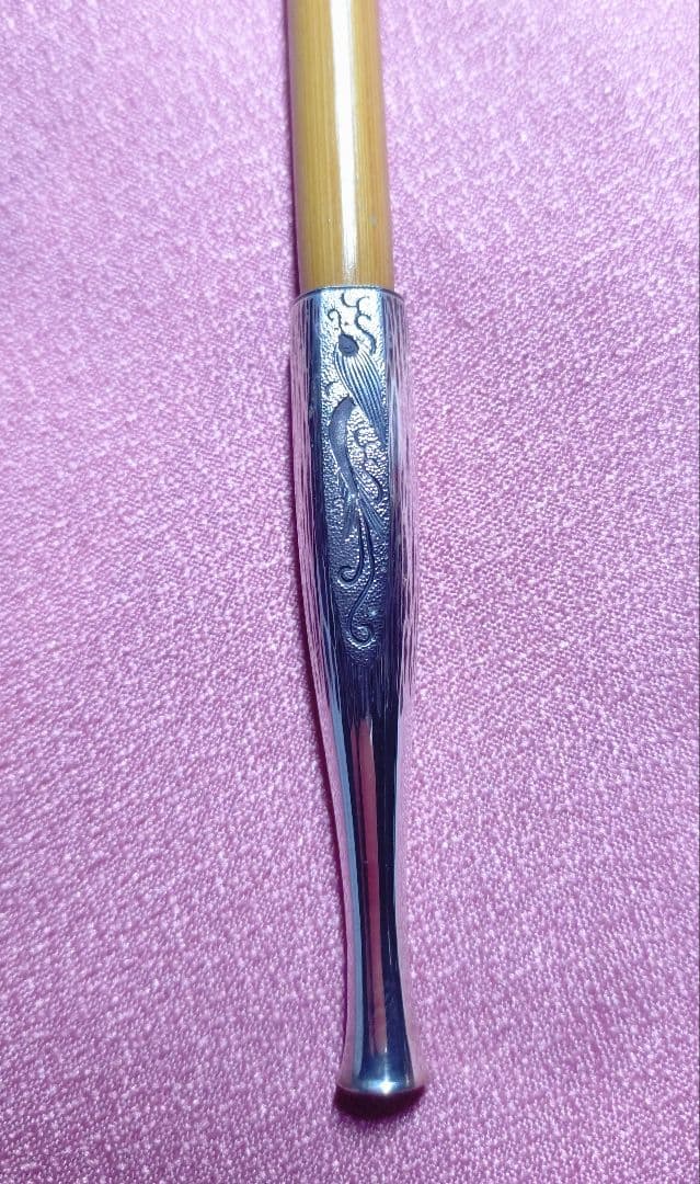 煙管 金工 彫刻 アンティーク 工芸品 置物