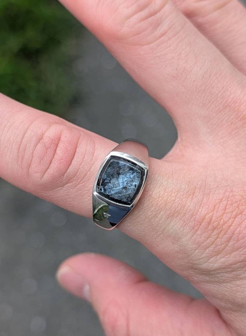 TOM WOOD　KAY RING　LARVIKITE　60　極美品