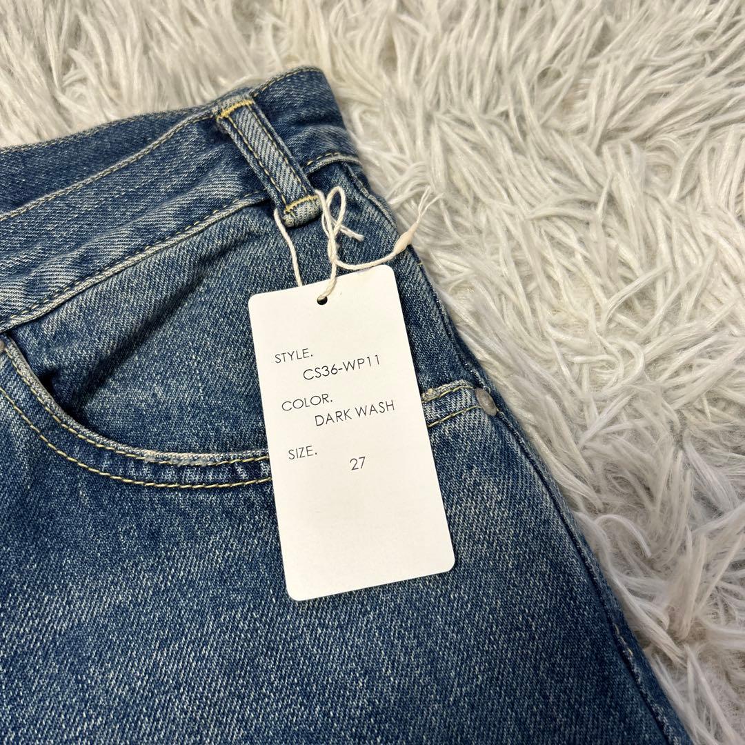 【新品】chimala SELVEDGE DENIM インディゴ染め 27サイズ