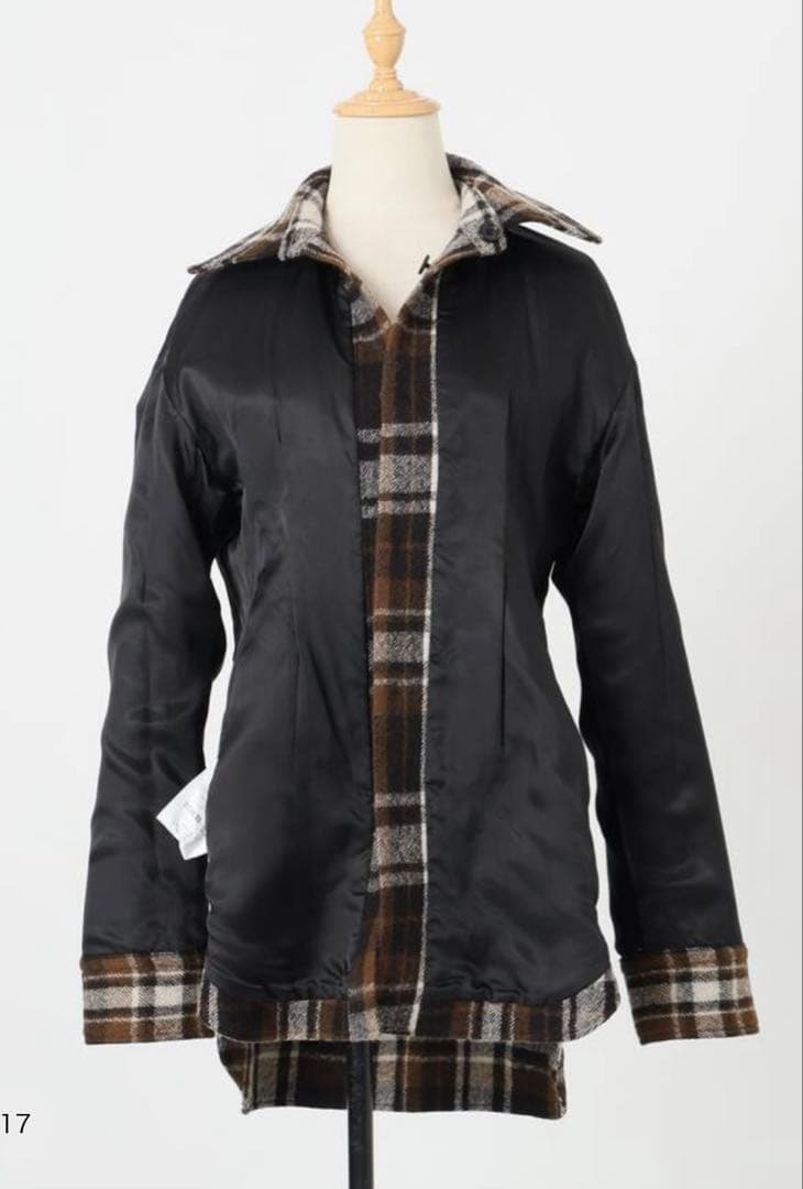 INSCRIREアンスクリア⭐︎新品Check Conscious シャツ