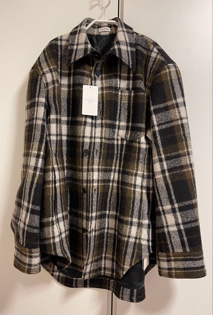 INSCRIREアンスクリア⭐︎新品Check Conscious シャツ