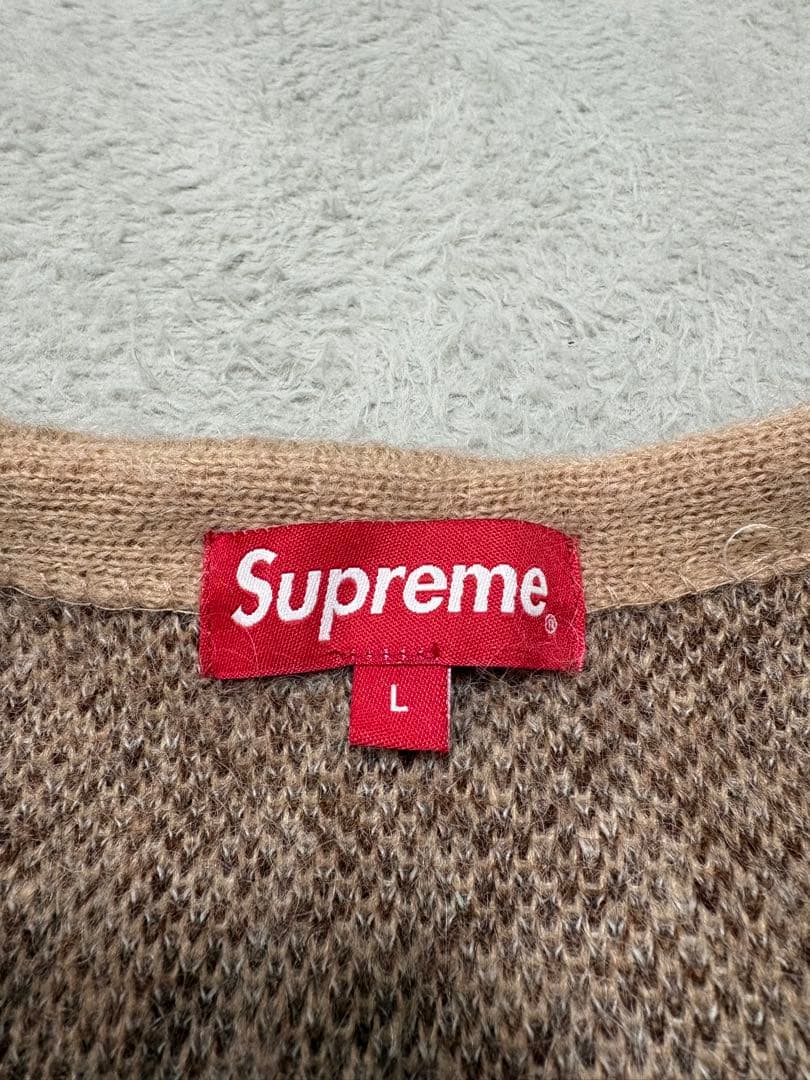 supreme シュプリーム　モヘアカーディガン